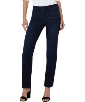 Liverpool Los Angeles Women's Kennedy Mid Rise Straight Jeans