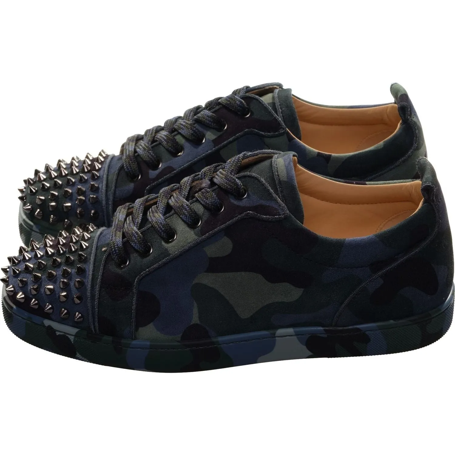 Louis Junior Spikes Orlato Camouflage Laceup Sneakers