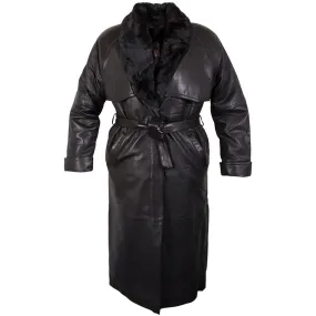 Lucky Leather Ladies 226 Soft Touch Cow skin Leather Long Coat