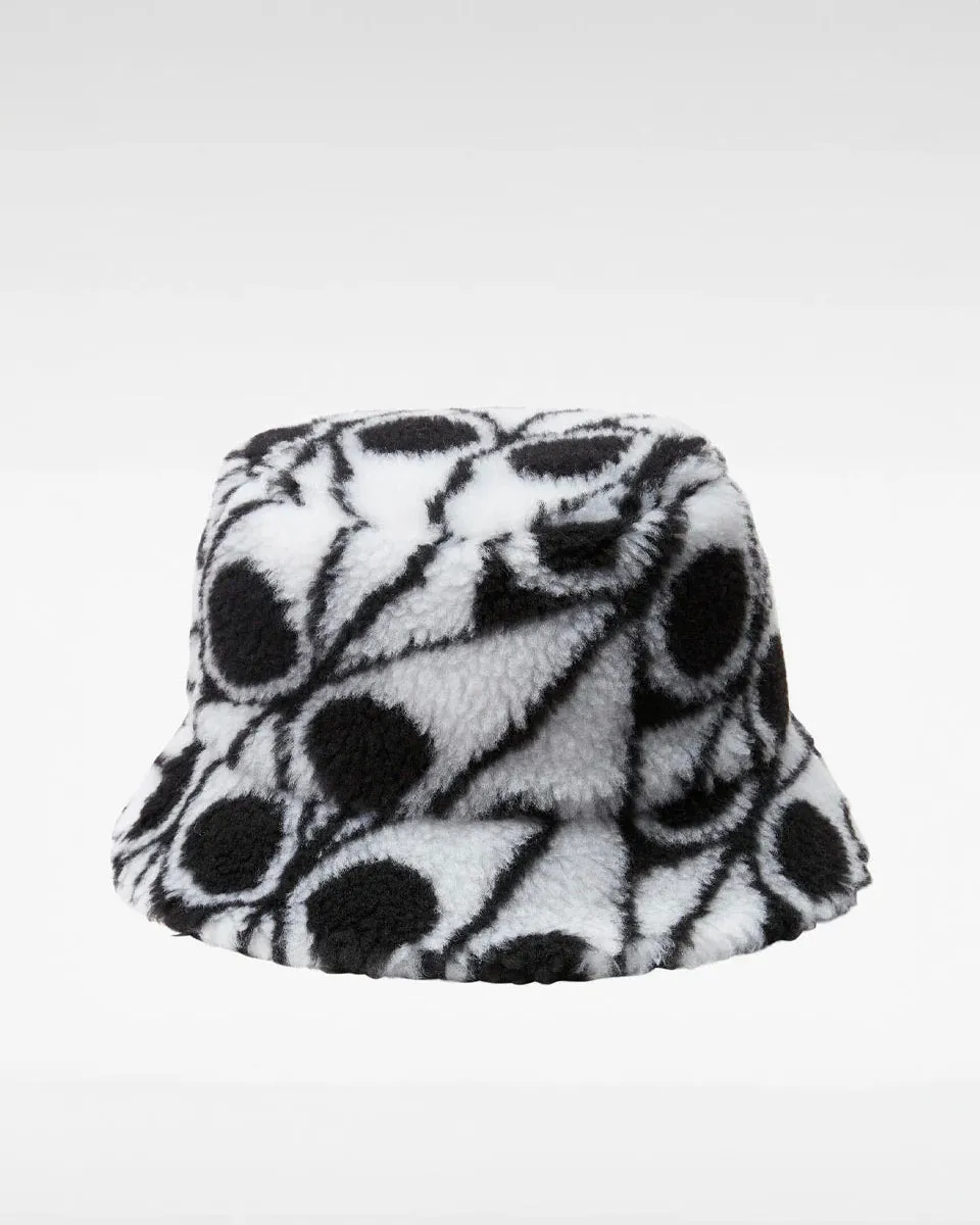 Men Monogram Bucket Hat Black / White