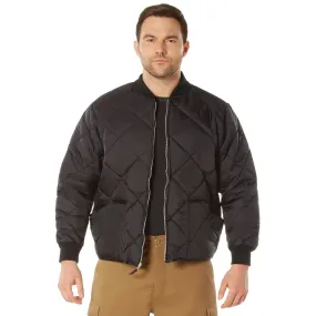 Mens Diamond Nylon Quilted Flight Jacket by Rothco