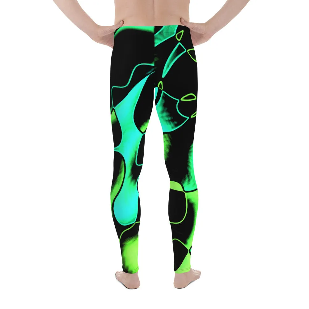 Men's Leggings Colorful Lime