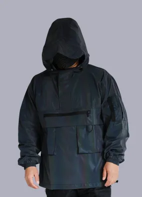 mens reflective windbreaker jacket