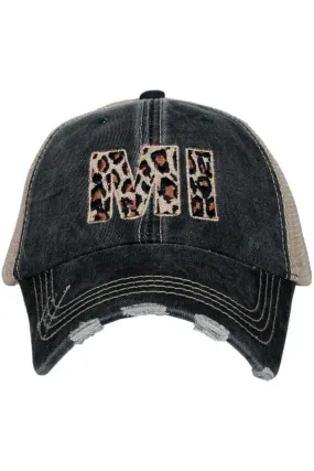 MI Michigan Leopard State Women's Hat