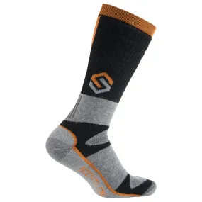 Midweight Merino Boot Sock Black