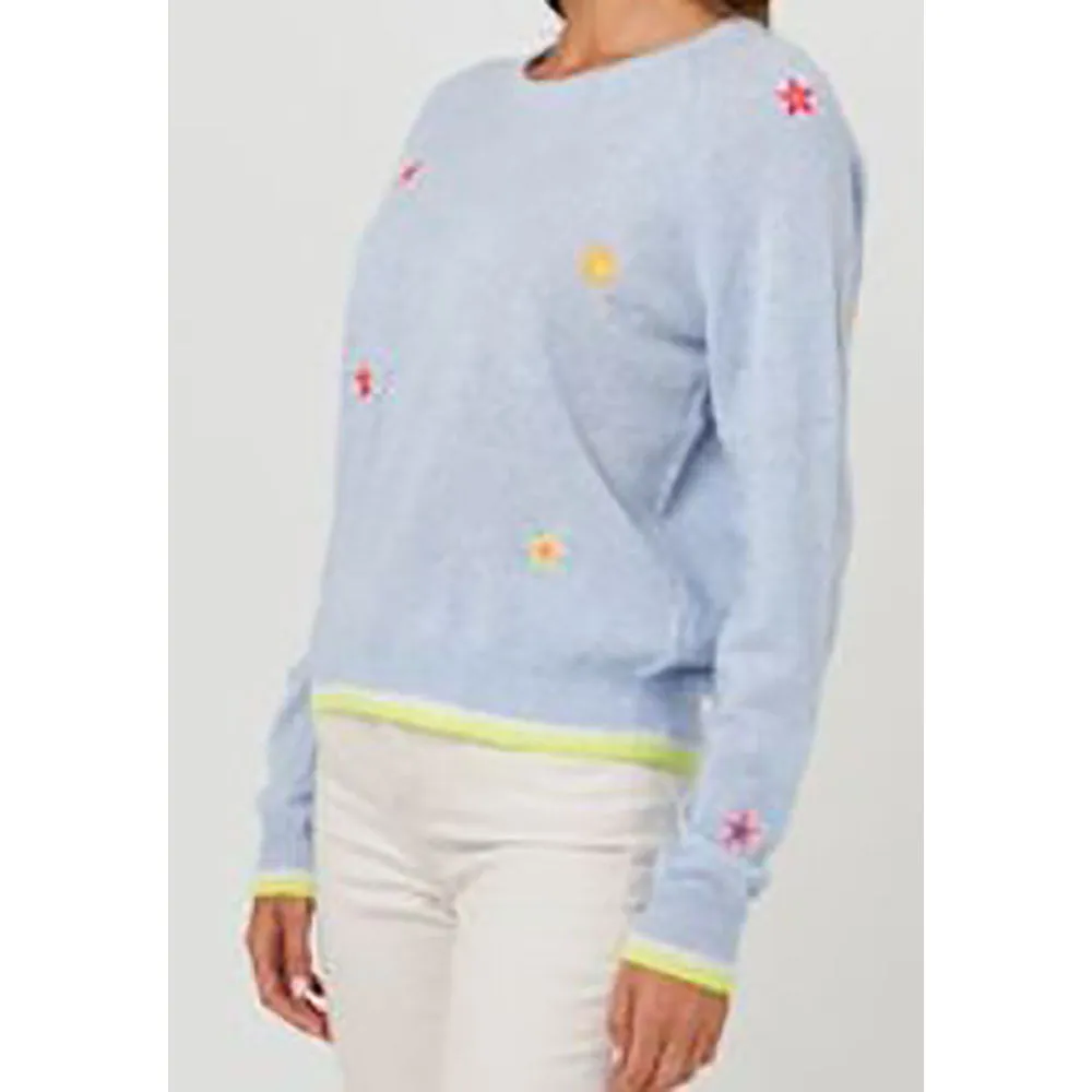 Mini Star Embroidered Sweater