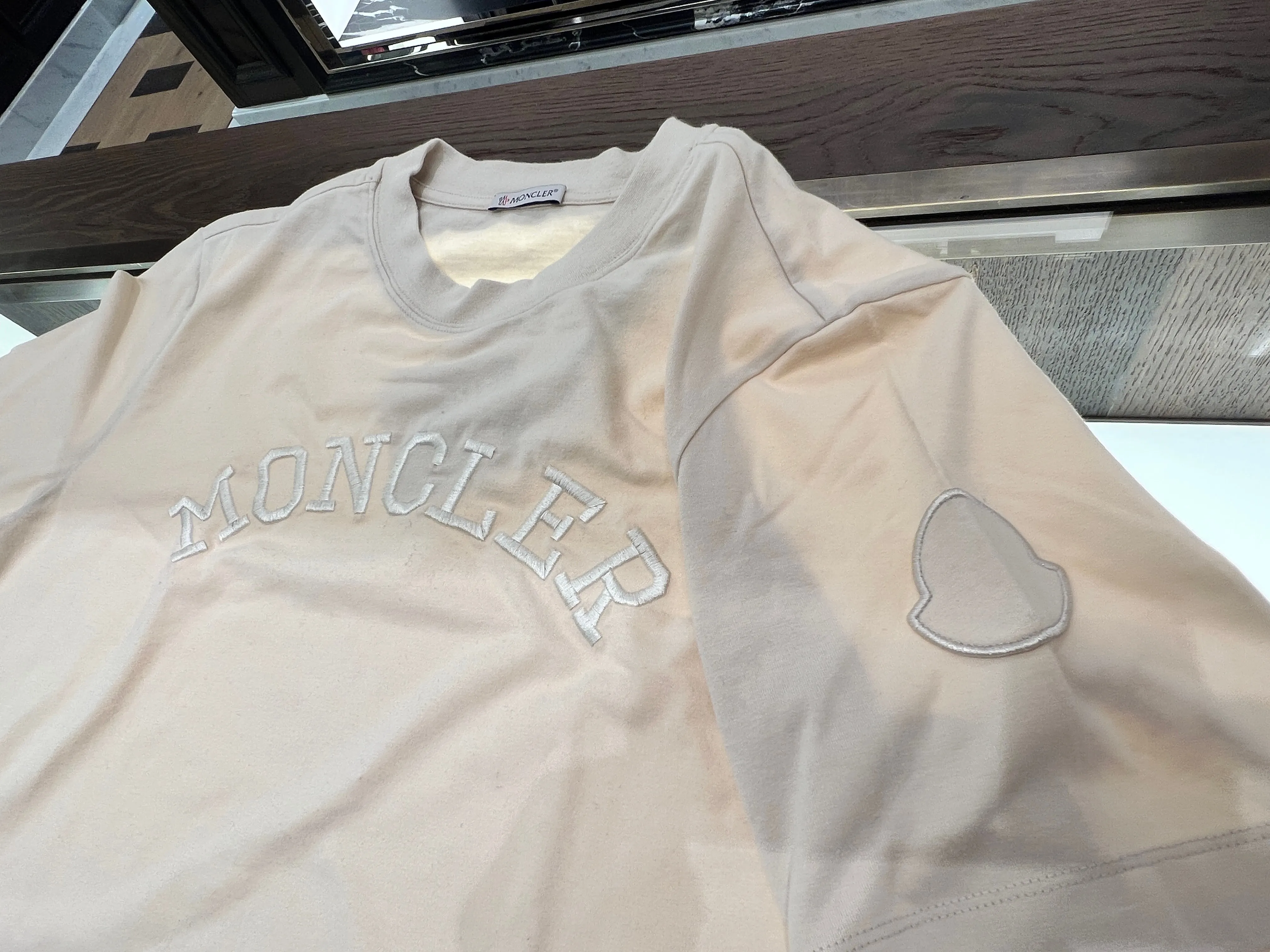 MONCLER  |Embroidered Logo T-Shirt