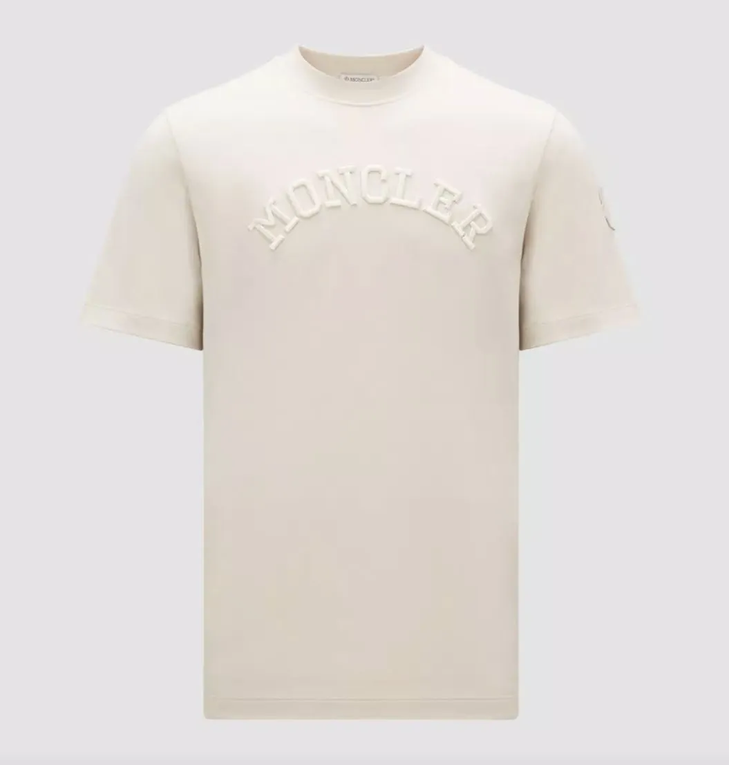 MONCLER  |Embroidered Logo T-Shirt