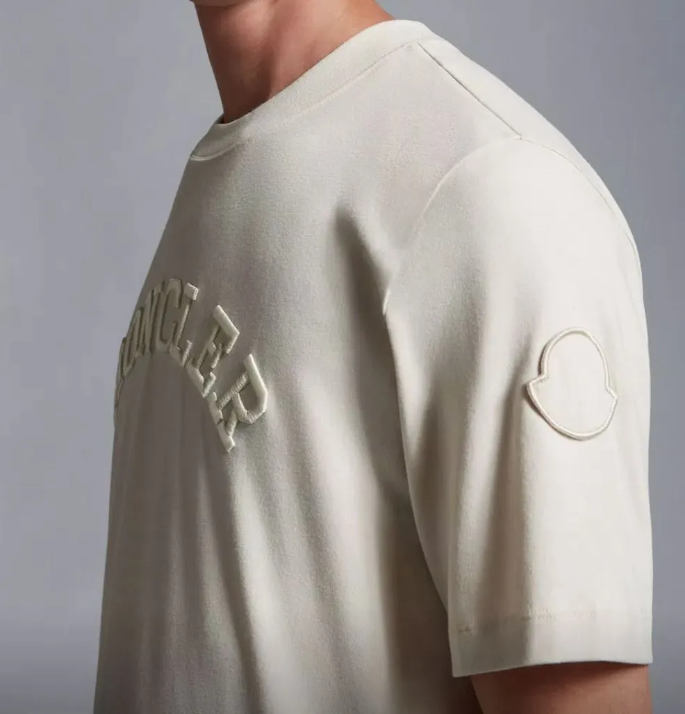 MONCLER  |Embroidered Logo T-Shirt