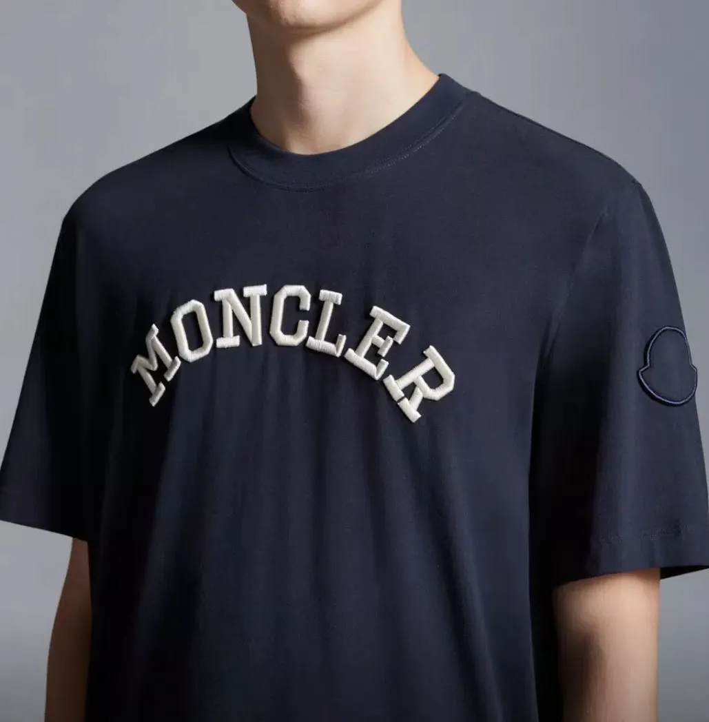 MONCLER  |Embroidered Logo T-Shirt