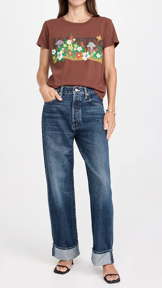 MOTHER   Petite Lil Spitfire Nerdy Cuff Jeans 