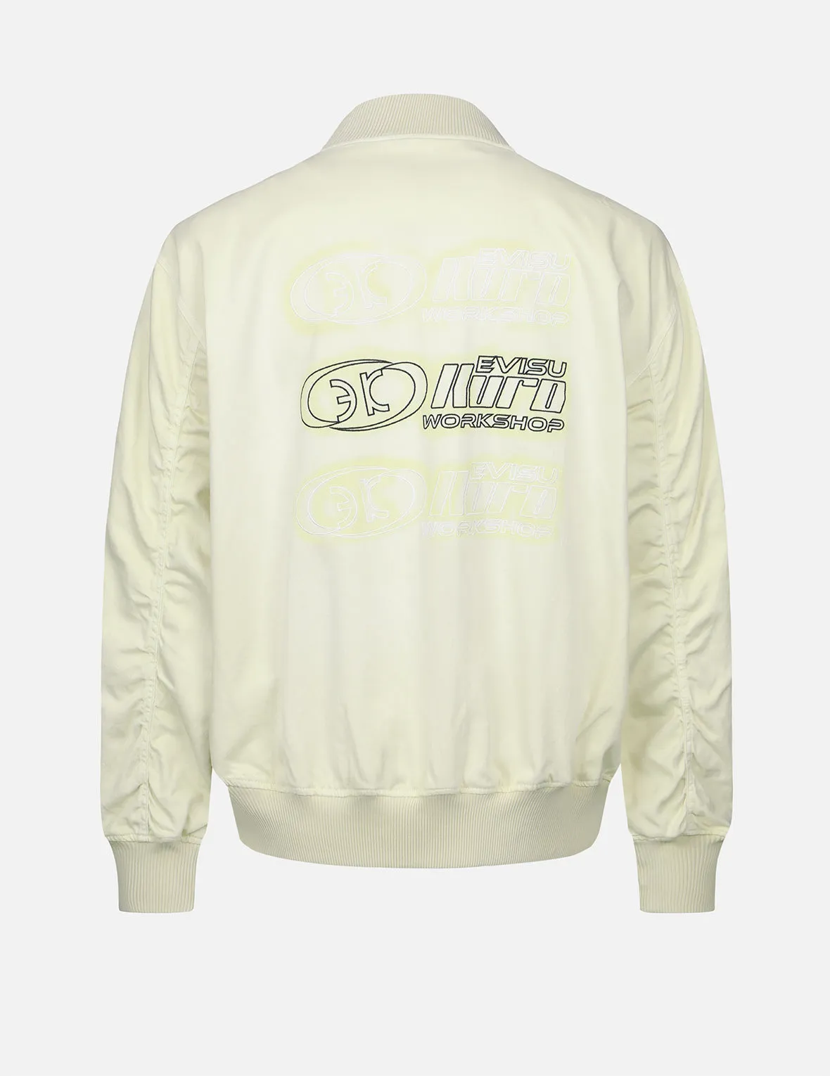 Multiple Logo Embroideries MA-1 Bomber Jacket