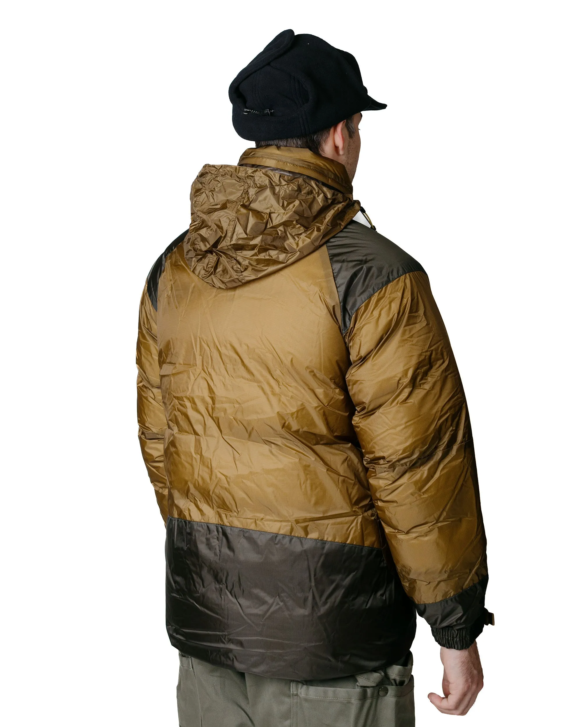 Nanga Aurora Light Stand Collar Down Jacket Mikami Coyote/Khaki