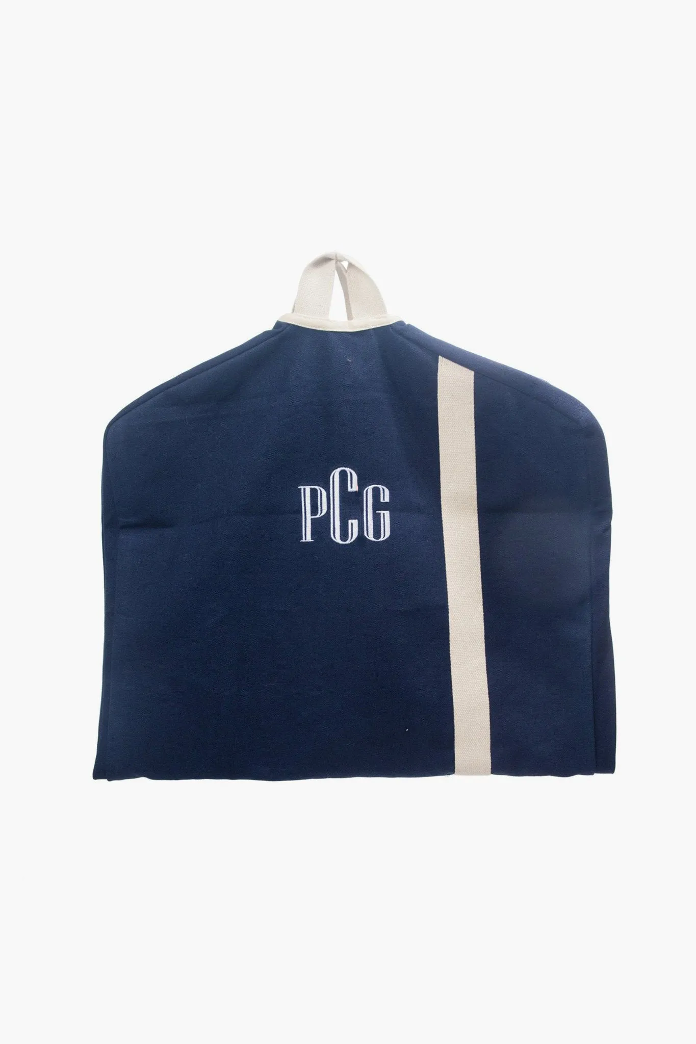 Navy Canvas Garment Bag