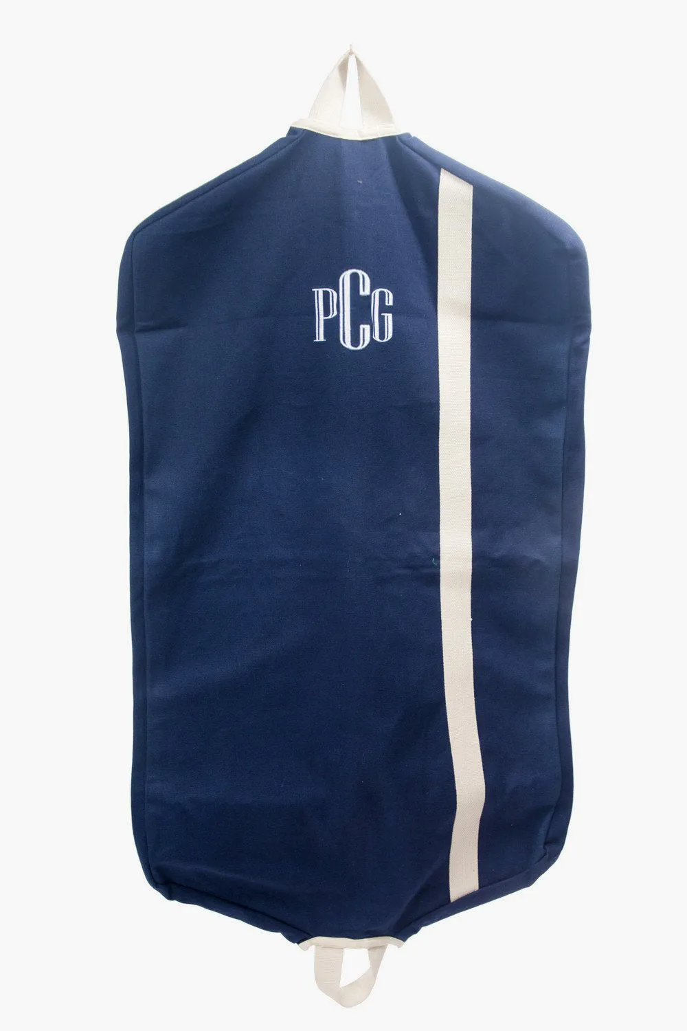 Navy Canvas Garment Bag