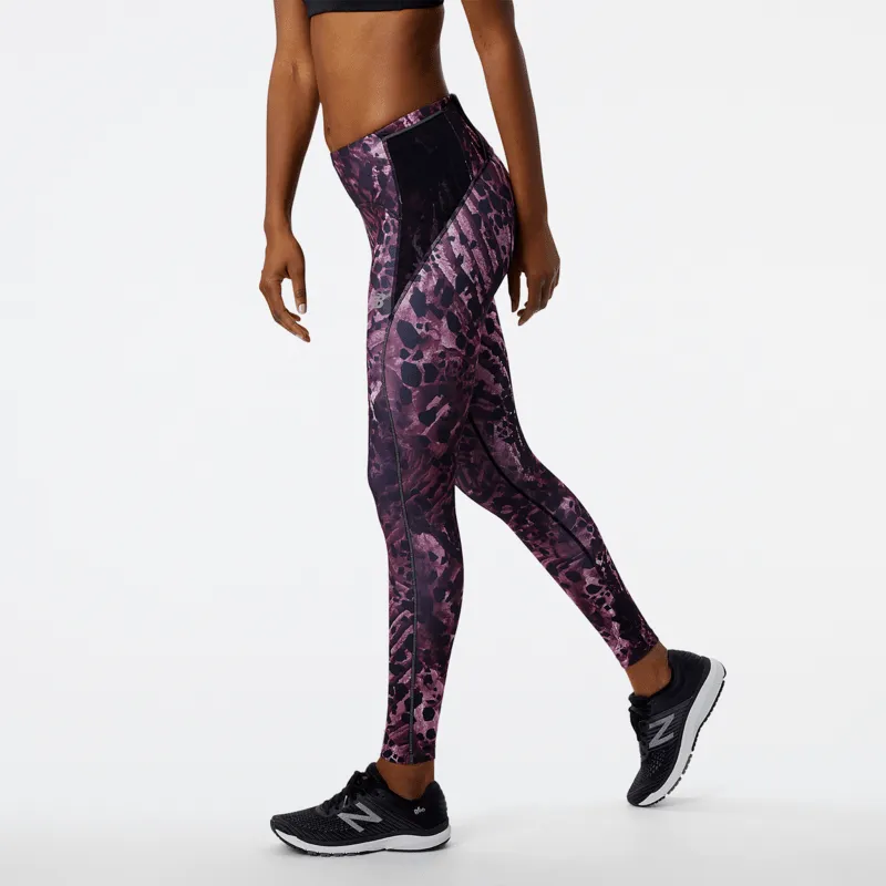 New Balance Women's Printed Impact Run Tight