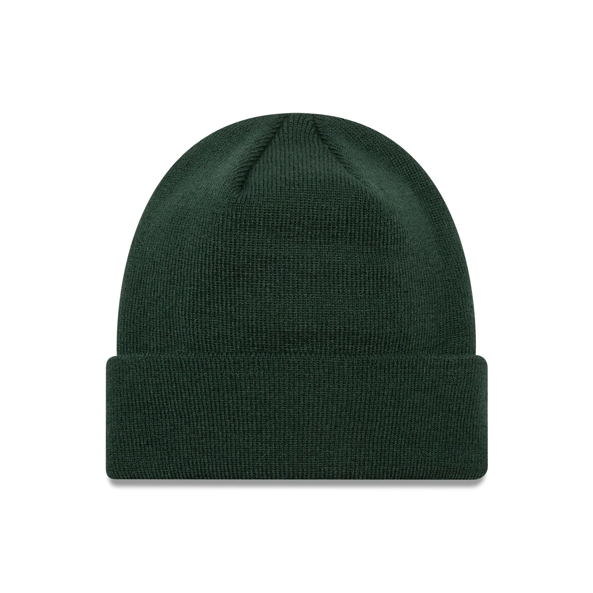 New Era Rose Icon Dark Green Cuff Knit Beanie Hat