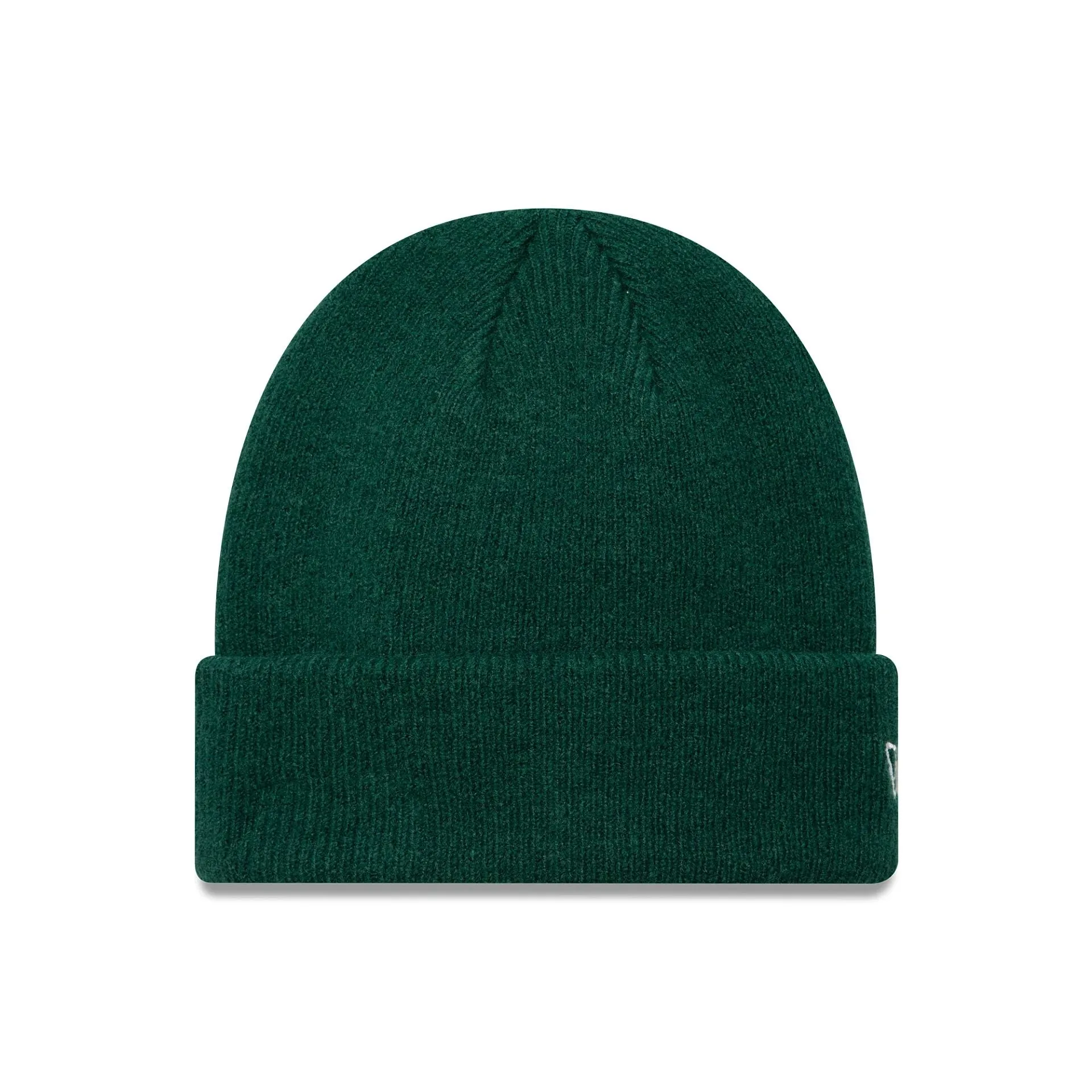 New Era Seasonal Dark Green Cuff Knit Beanie Hat