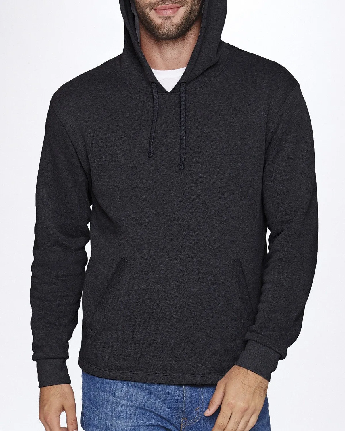 Next Level Pch Pullover Hoody 9300 Heather Black