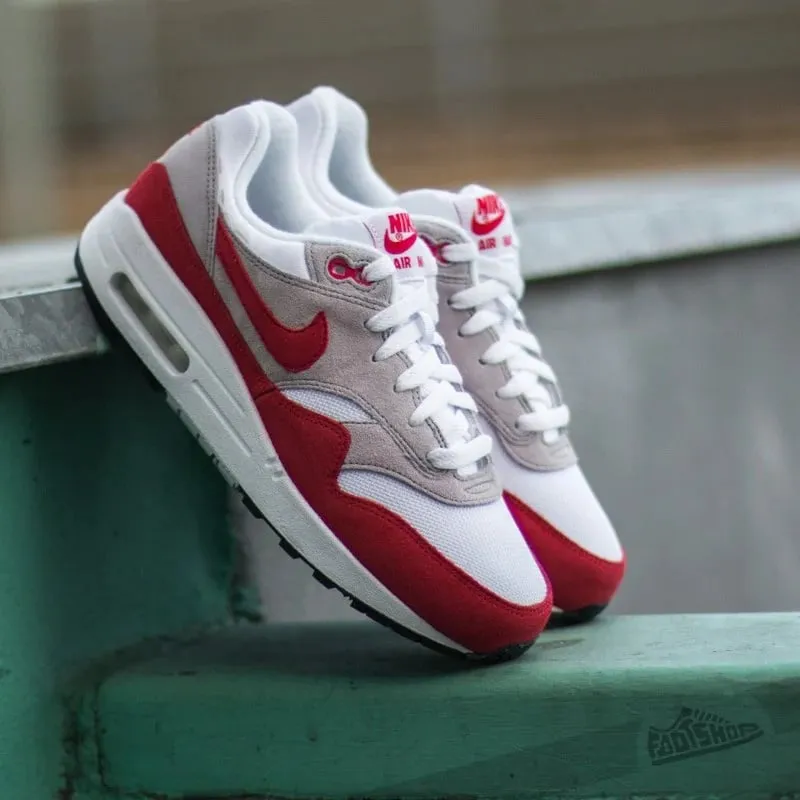 Nike Air Max 1 Womans 'University Red'  - Big Bubble