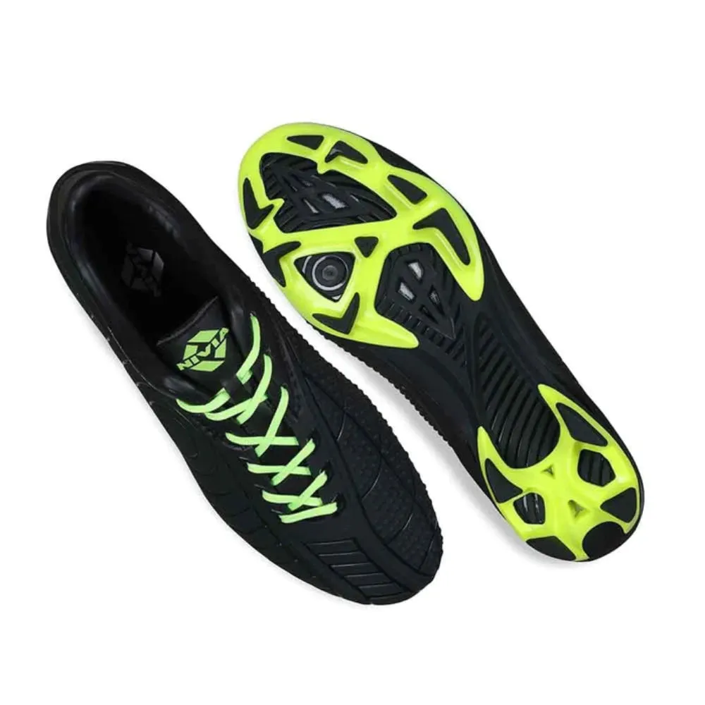 Nivia Dominator 2.0 Football Shoe (Black/Green)