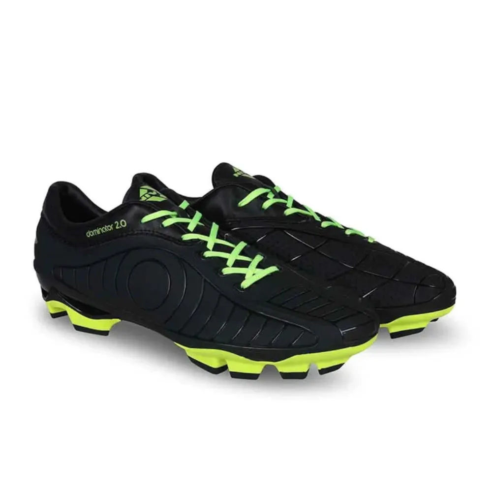 Nivia Dominator 2.0 Football Shoe (Black/Green)