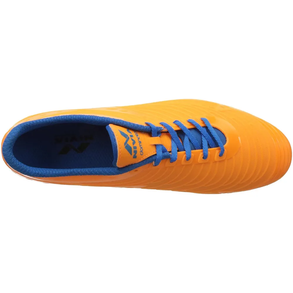 Nivia Dominator Football Shoe (Blue/Orange)