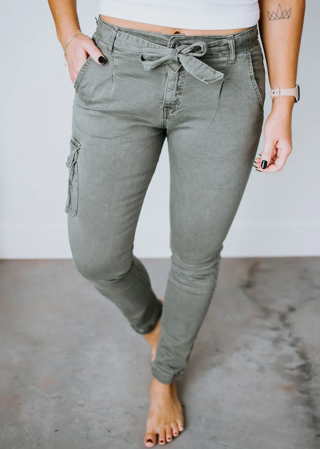 Noella Stretch Twill Cargo Pant