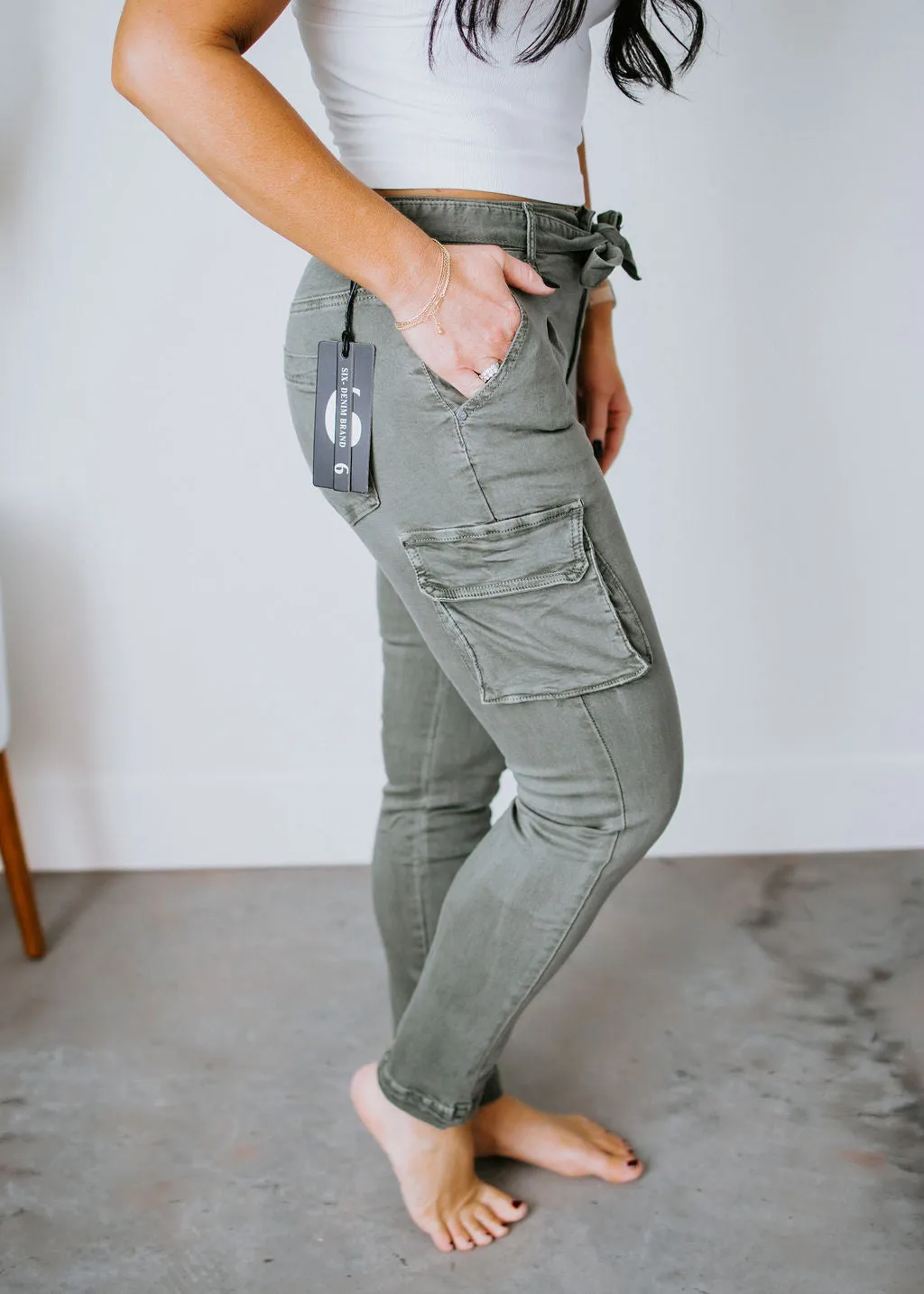 Noella Stretch Twill Cargo Pant