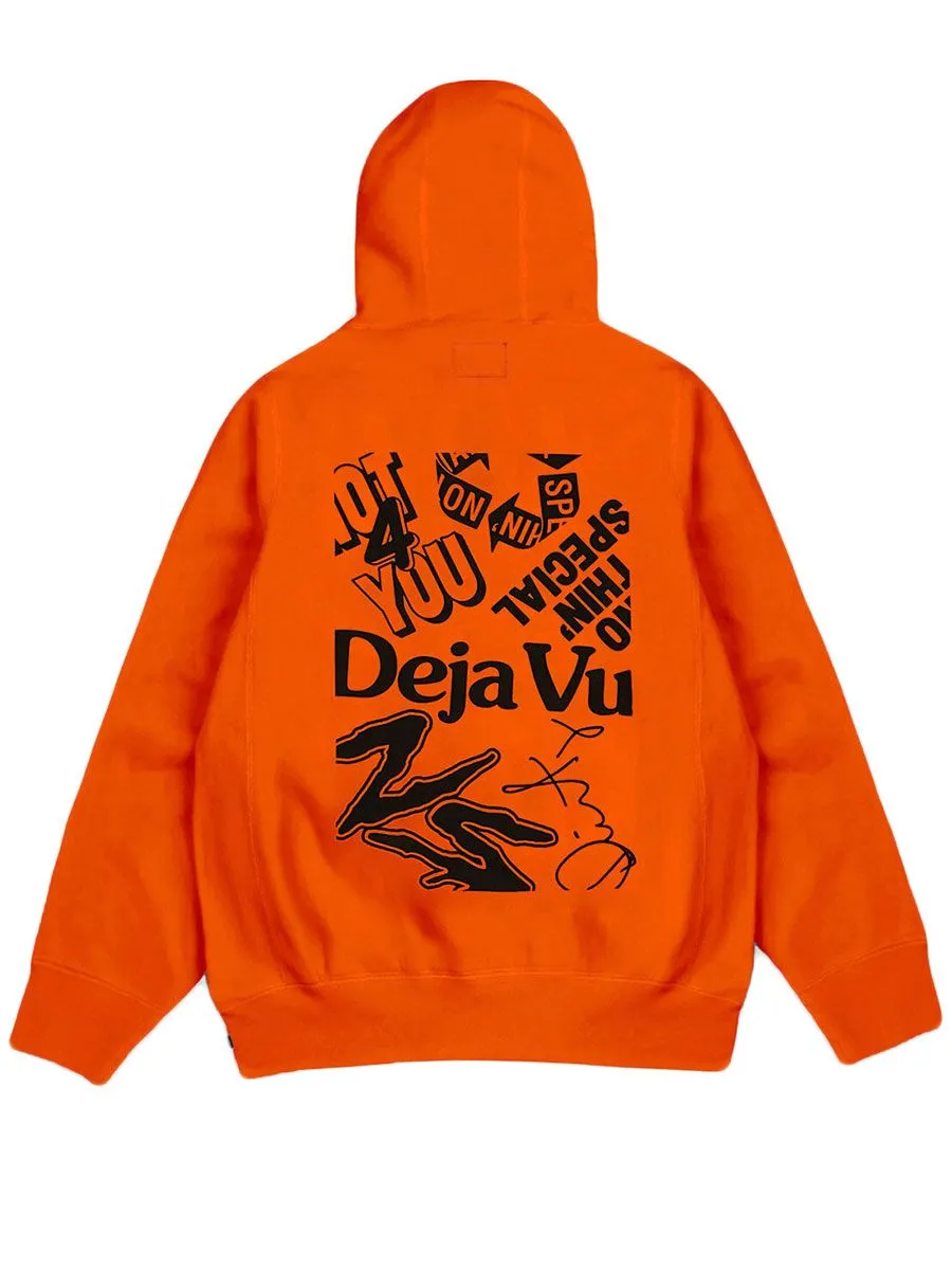 Nothin'Special Graphic Archive Pullover Hoody - Orange