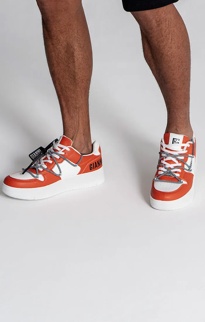 Orange Wrapped Tangerine Sneakers