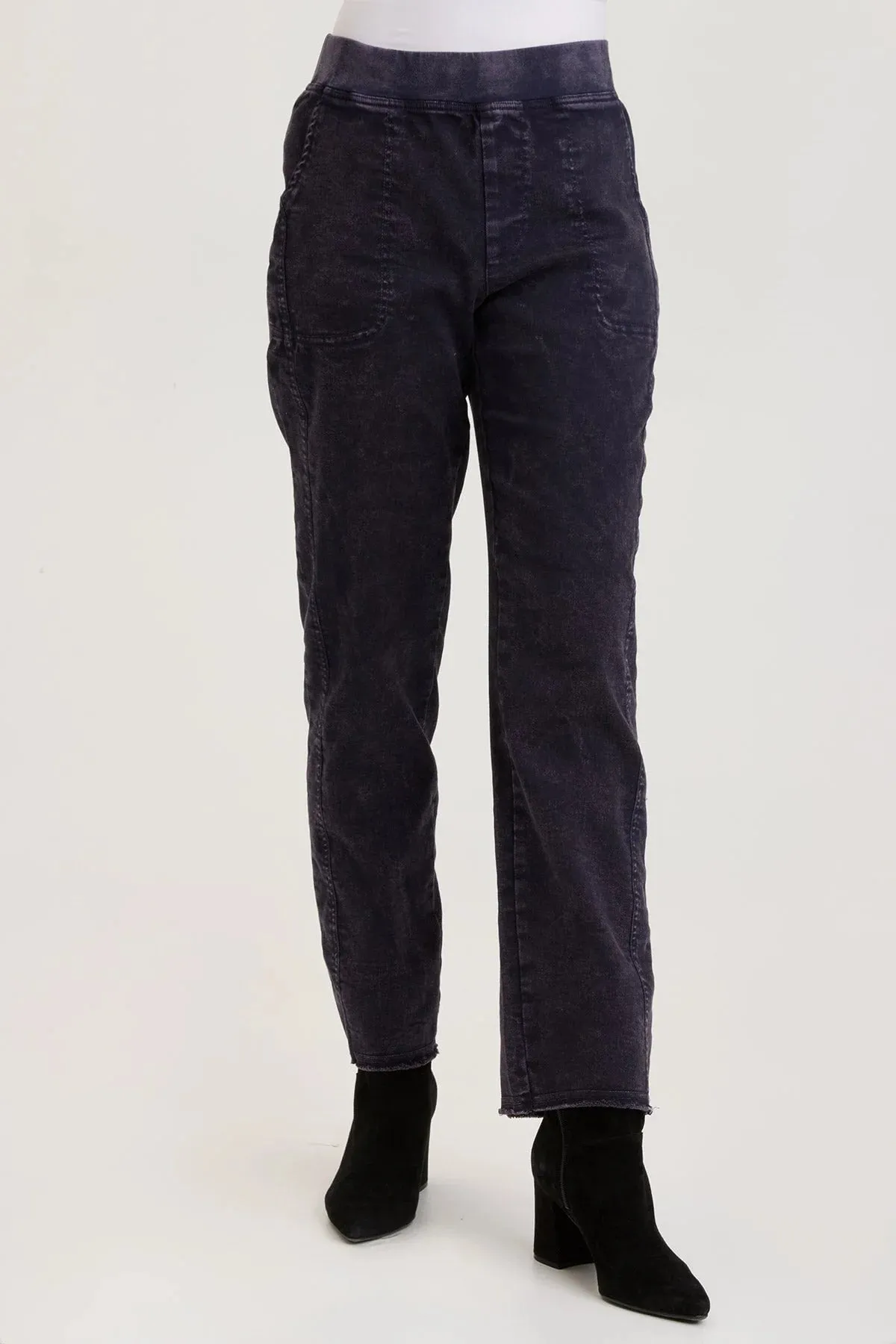 Oreun Slim Pant - Distress Wash Mariner