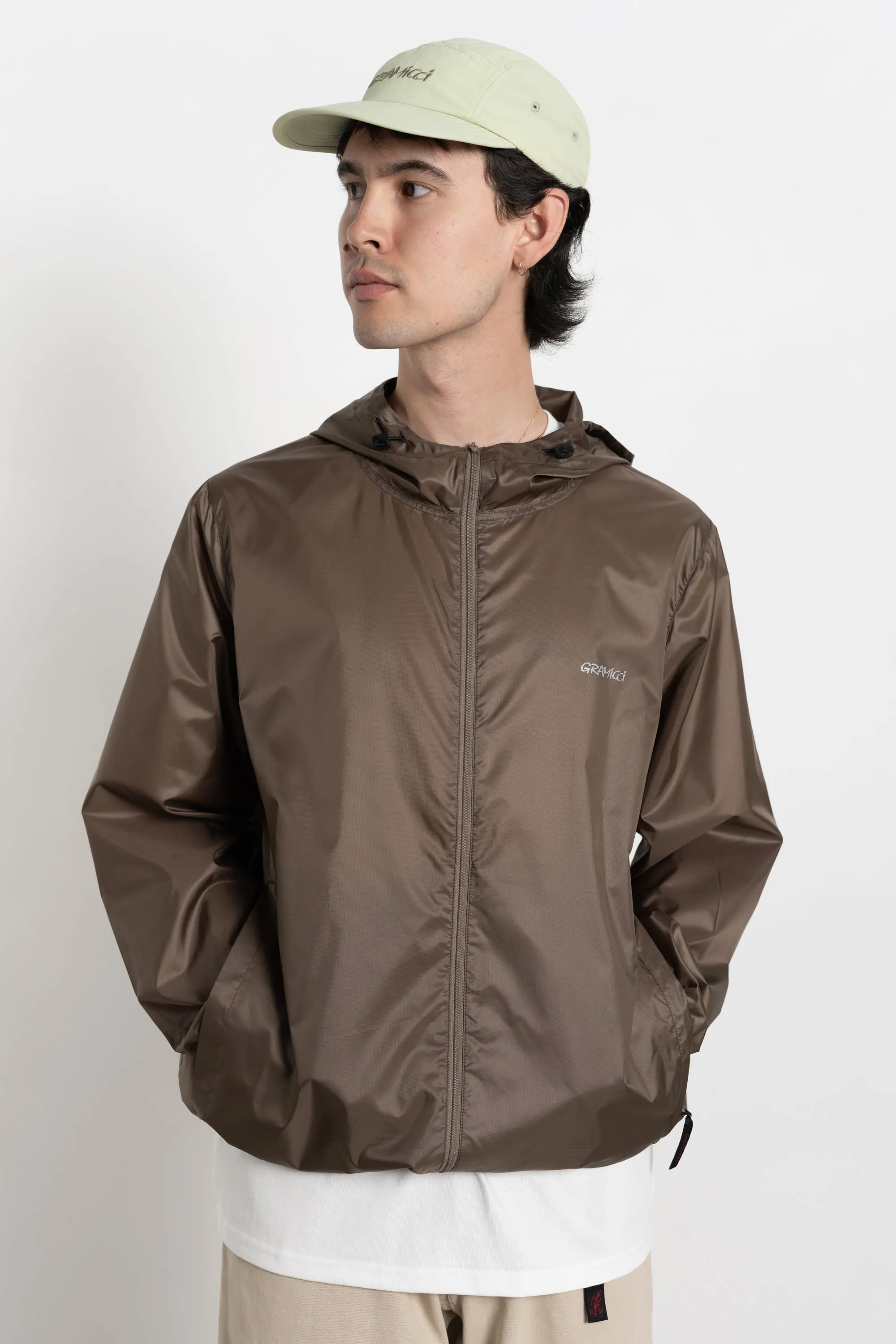 Packable Windbreaker Taupe