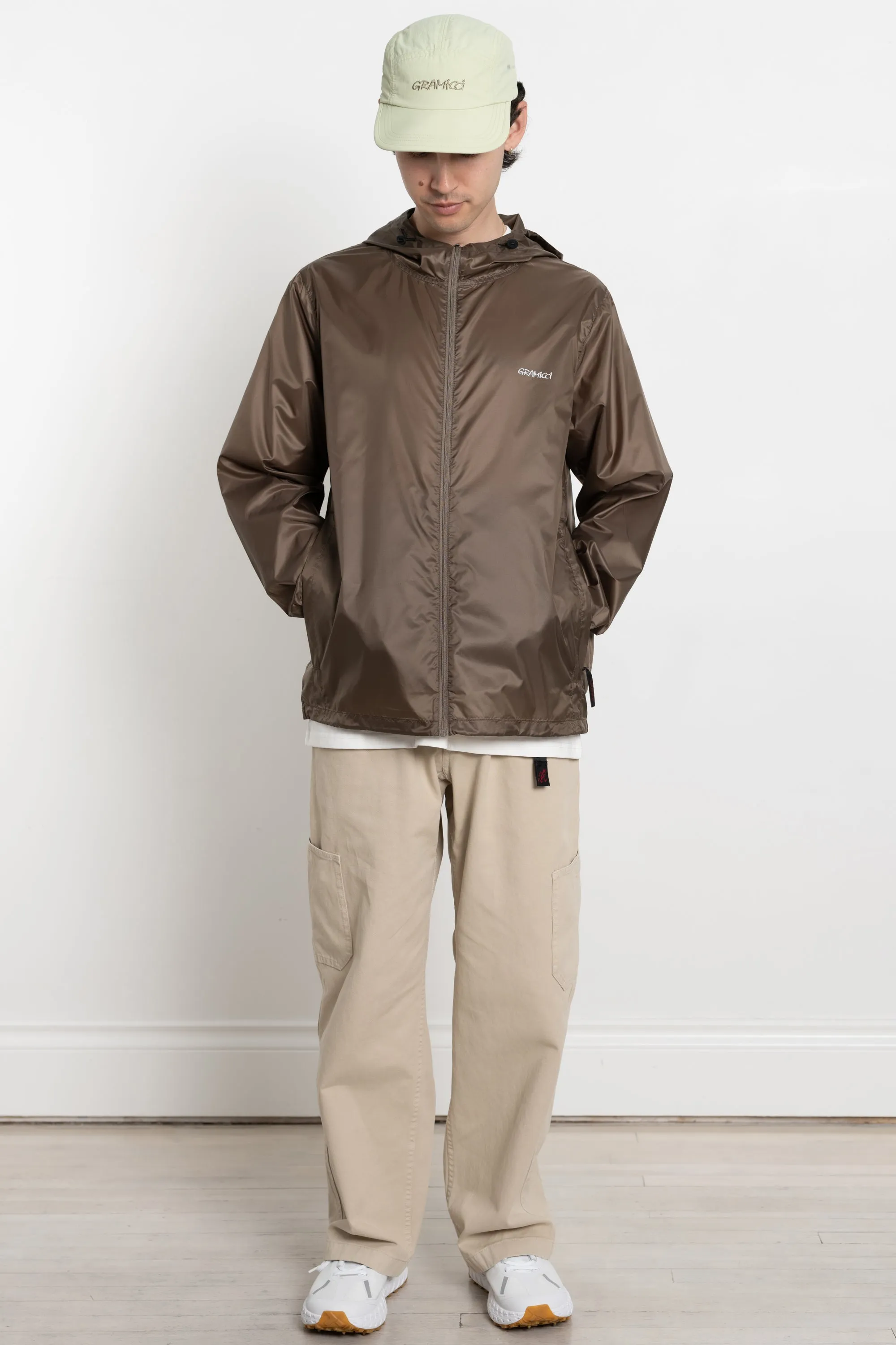 Packable Windbreaker Taupe