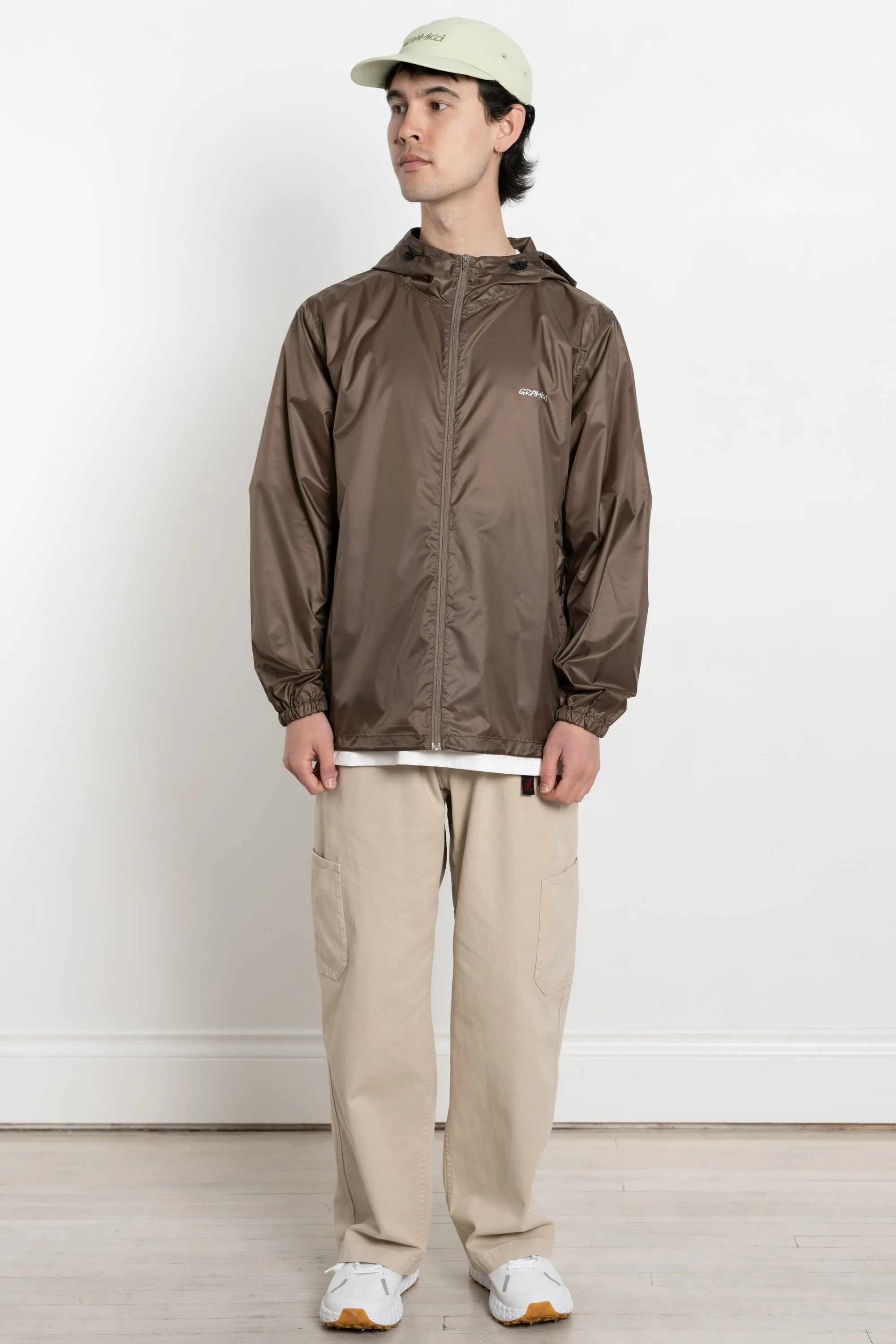 Packable Windbreaker Taupe