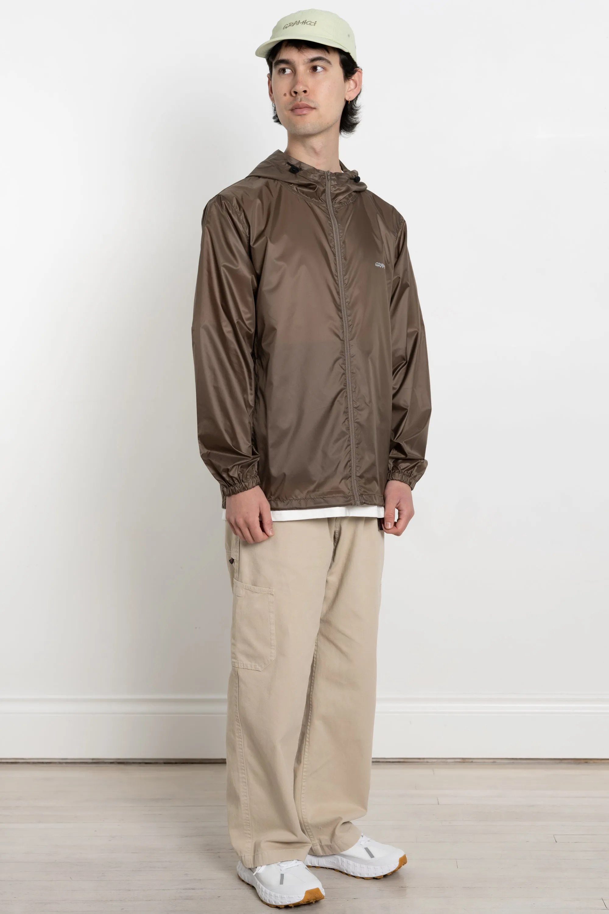 Packable Windbreaker Taupe