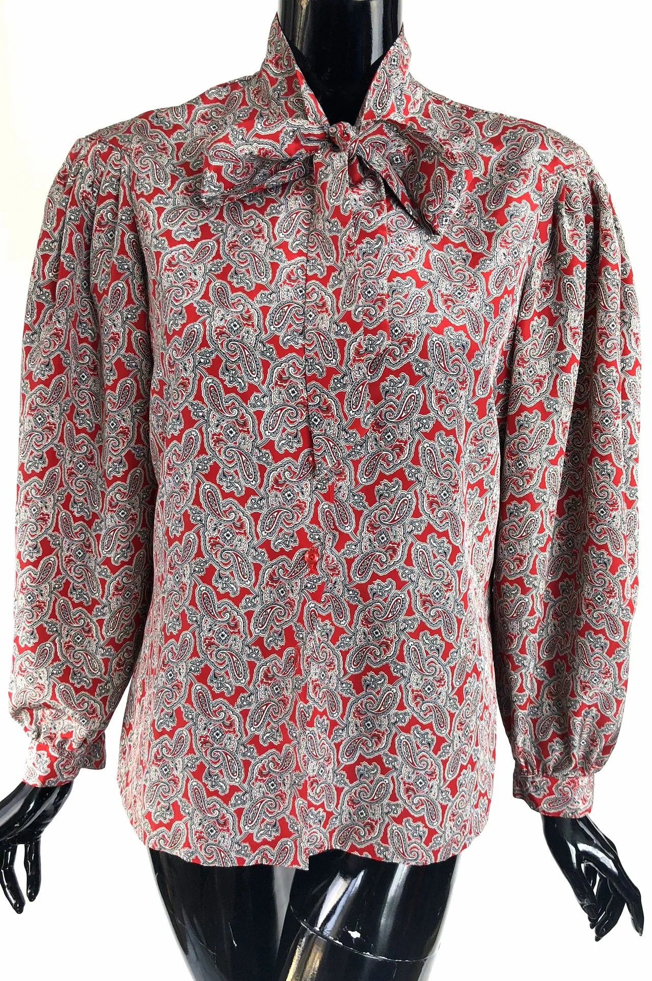 Paisley Pop Blouse