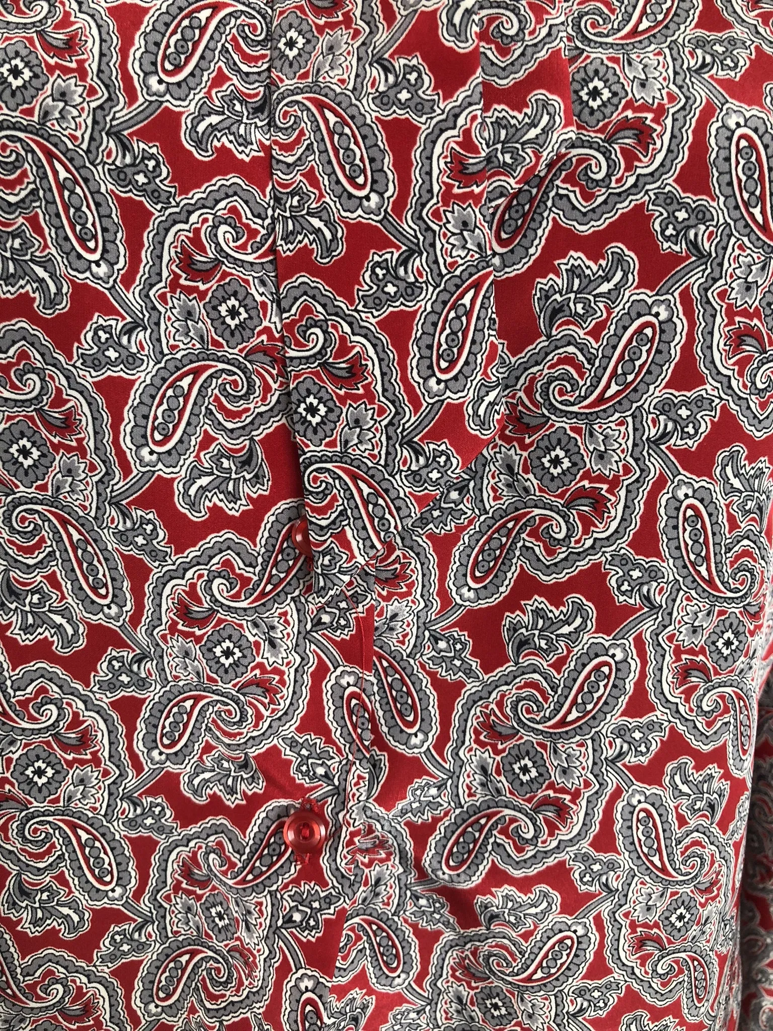 Paisley Pop Blouse