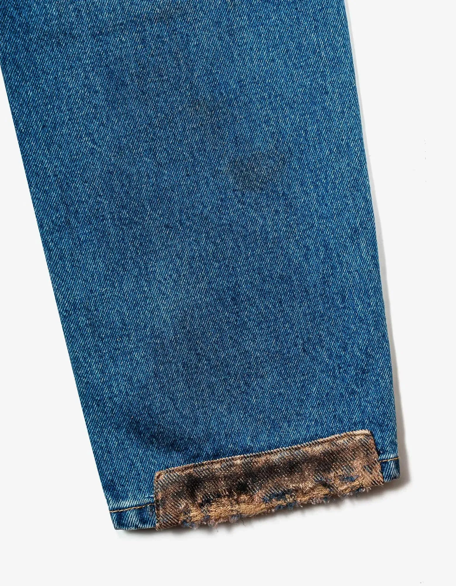 Palm Angels Blue Curved Palm Tree Regular Jeans