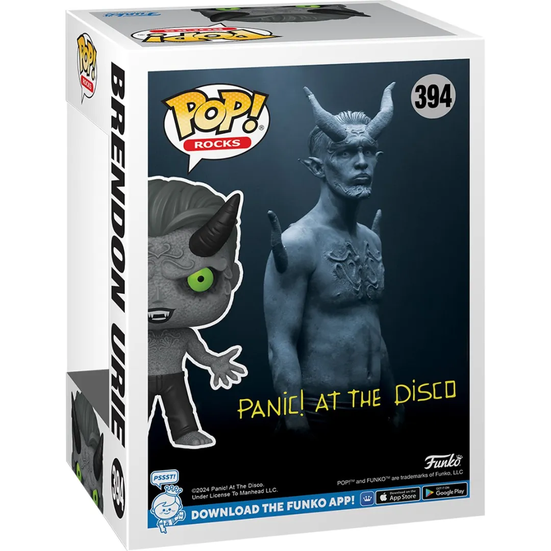 PANIC! AT THE DISCO BRENDON URIE (DEMON) FUNKO POP! ROCKS FIGURE