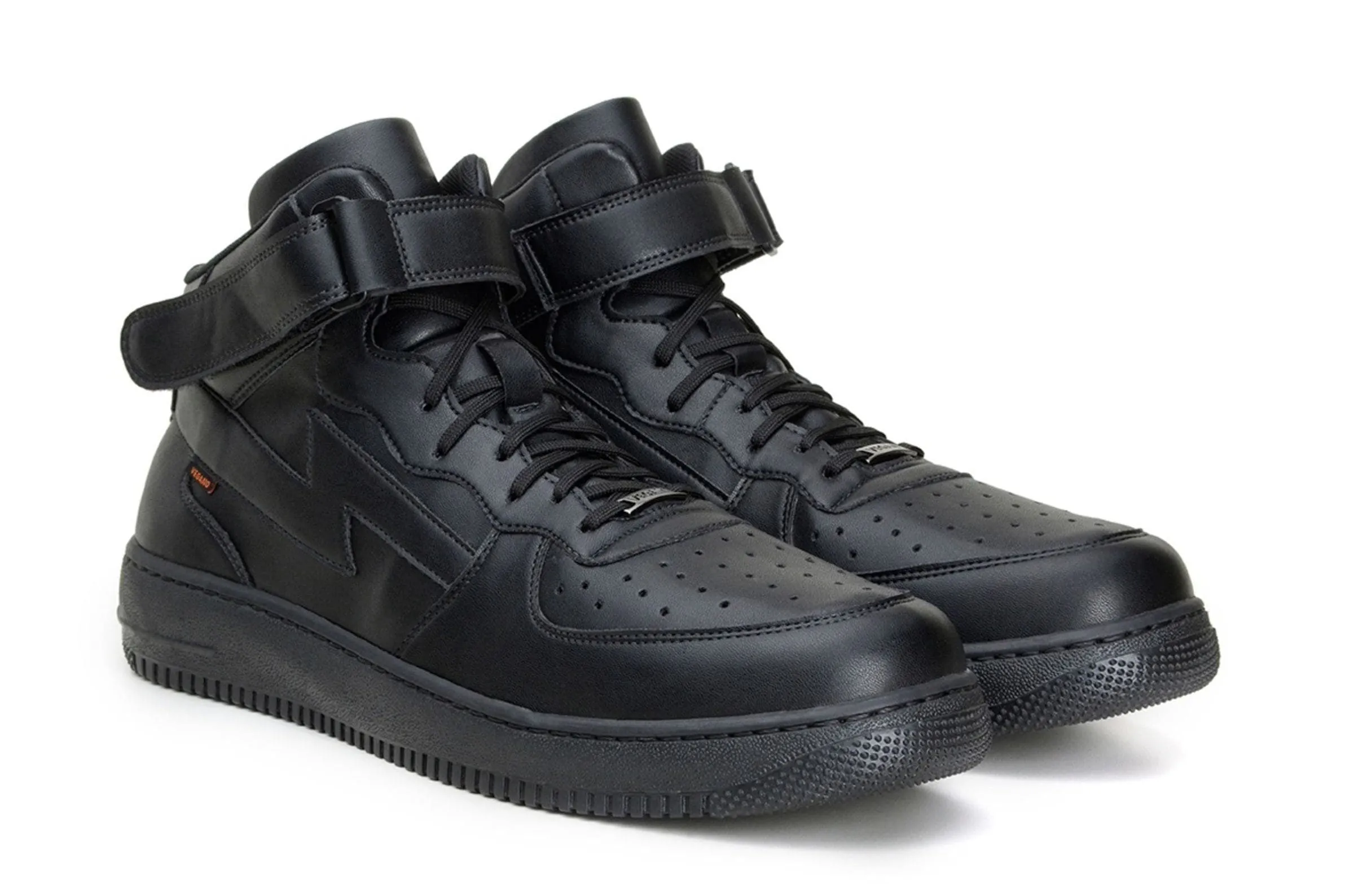 'Paramount' vegan high-top sneaker by King55 - black