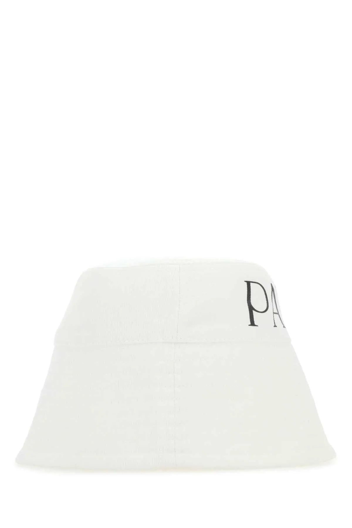 Patou White Canvas Hat