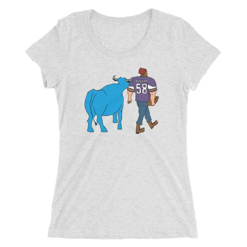 Paul Bunyan/Babe Blue Ox Vikings Fan - Women's T-Shirt