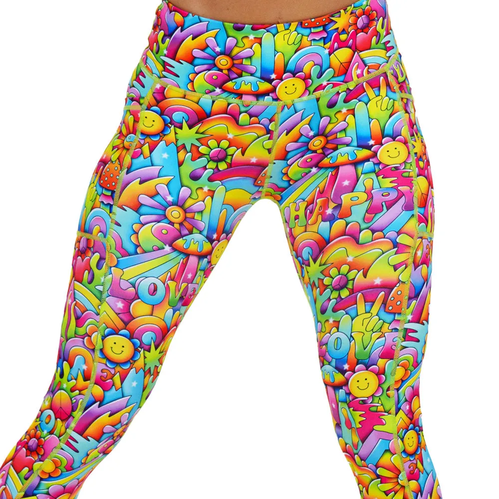 Peace & Love Leggings