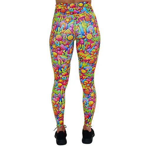 Peace & Love Leggings