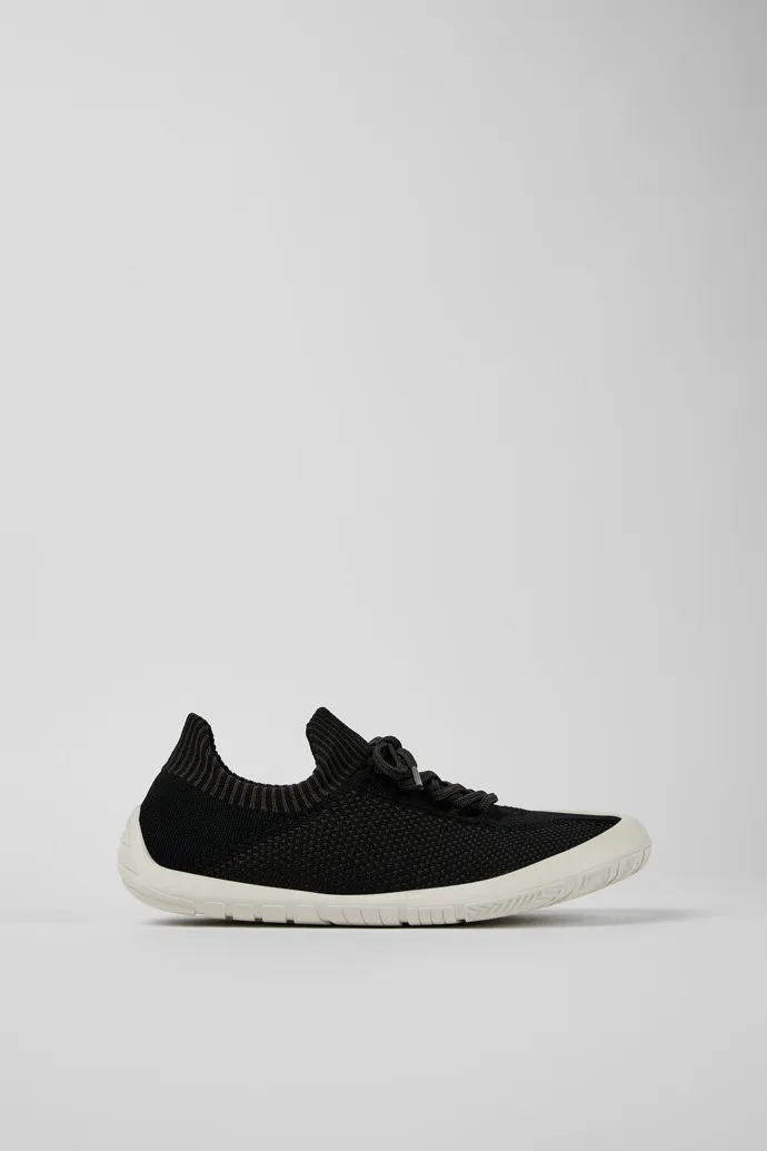 Peu Path Black Textile Sneaker for Women