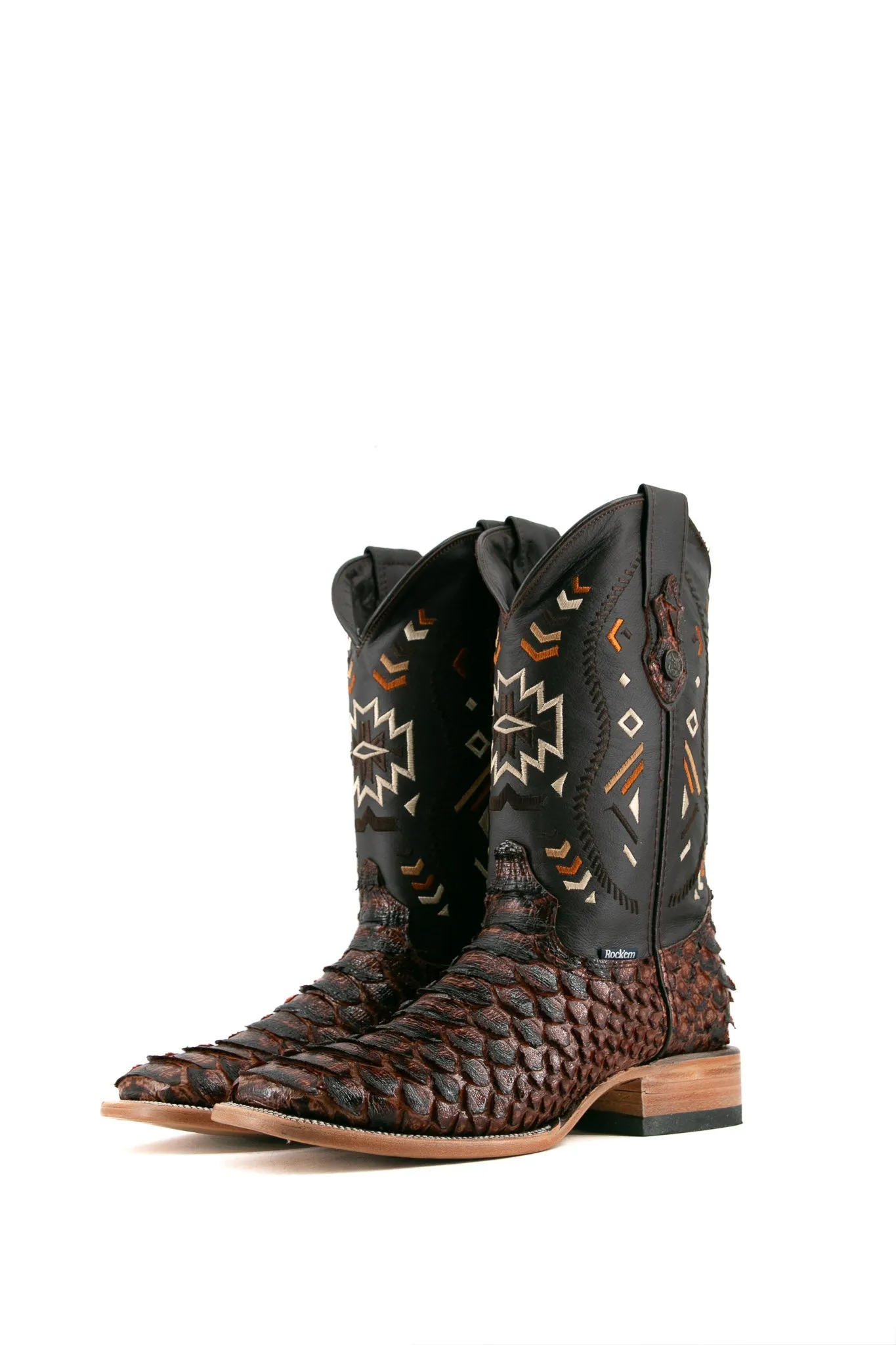 Phython Square Toe Cowboy Boot