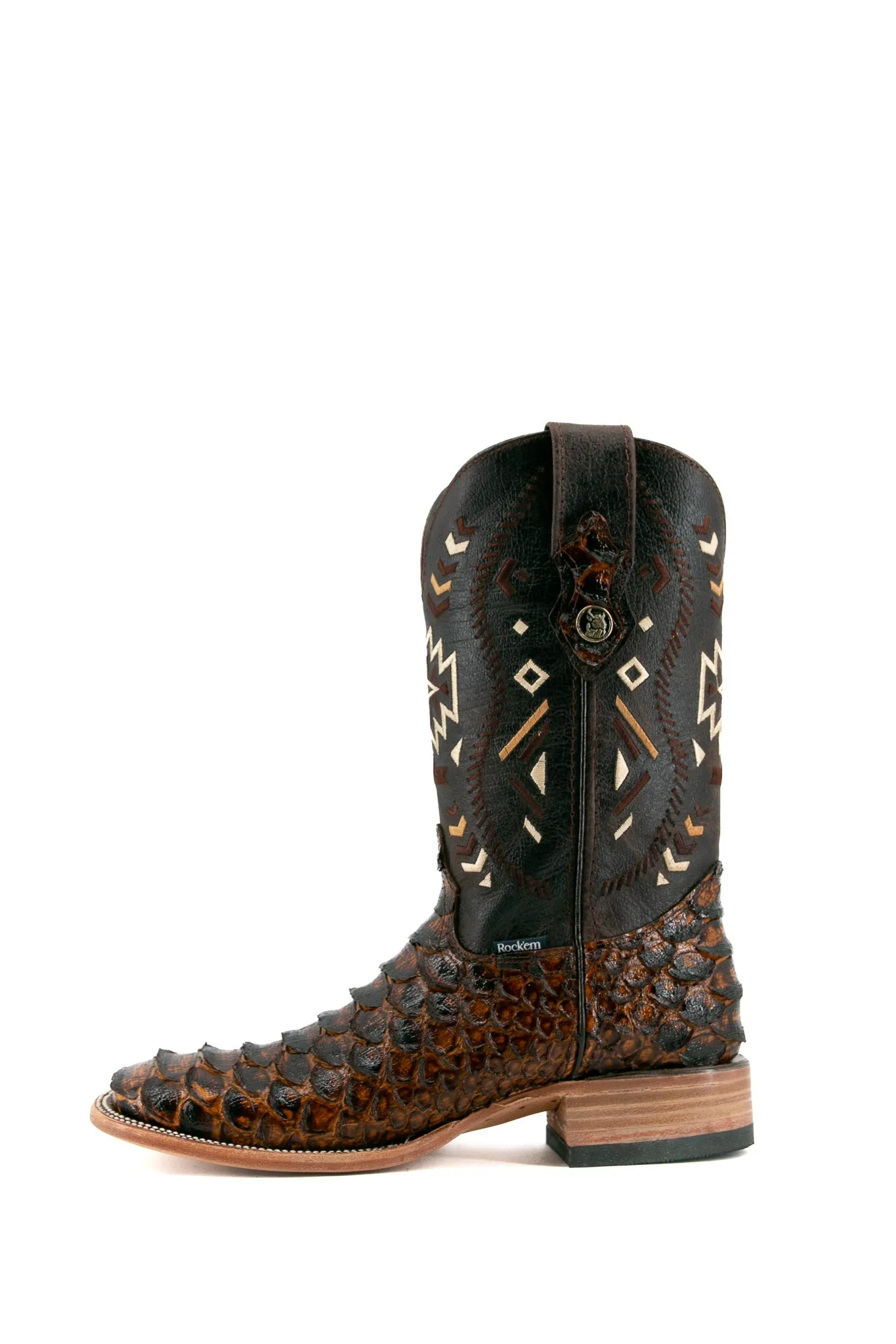 Phython Square Toe Cowboy Boot