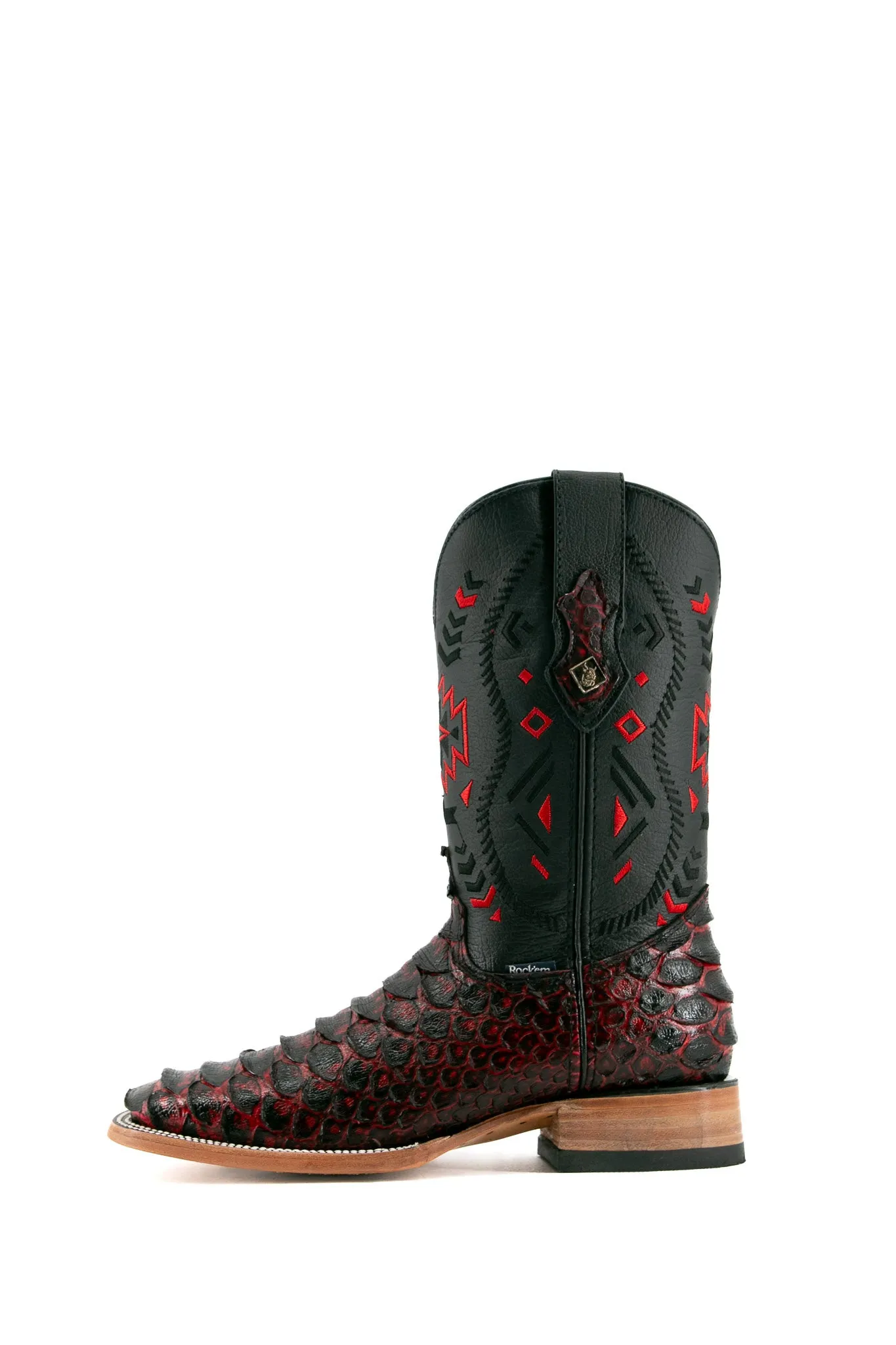 Phython Square Toe Cowboy Boot