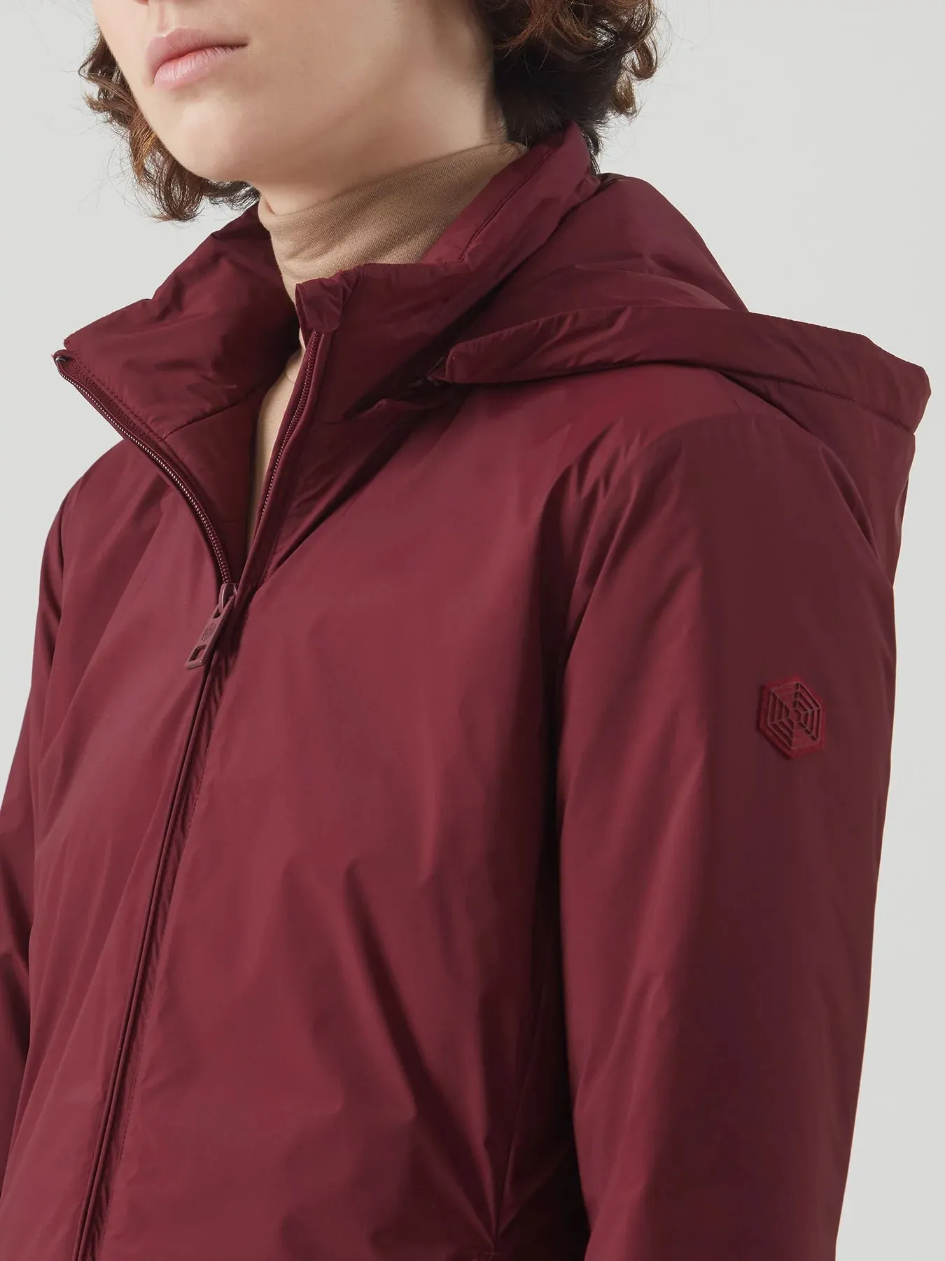 Piumerino lungo parka DF70KI- RAGNO